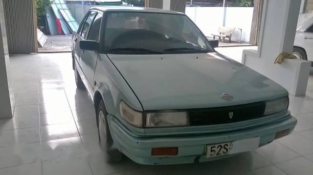 Nissan Stanza   1988 - Cần bán gấp Nissan Stanza 1988, màu xanh 