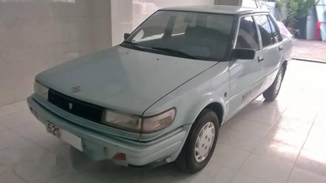 Nissan Stanza   1988 - Cần bán gấp Nissan Stanza 1988, màu xanh 