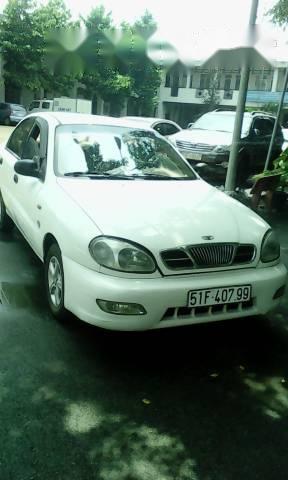 Daewoo Aranos   2003 - Bán Daewoo Aranos đời 2003, màu trắng chính chủ, 85 triệu