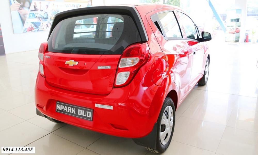 Chevrolet Spark van 2017 - Sở hữu Spark Van 2018 mới chỉ với 60 triệu đồng