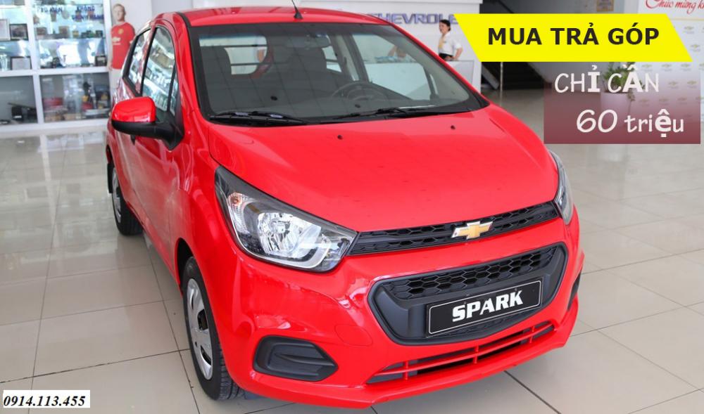 Chevrolet Spark Van 2017 - Sở hữu Spark Van phiên bản 2018, mới chỉ với 60 triệu đồng