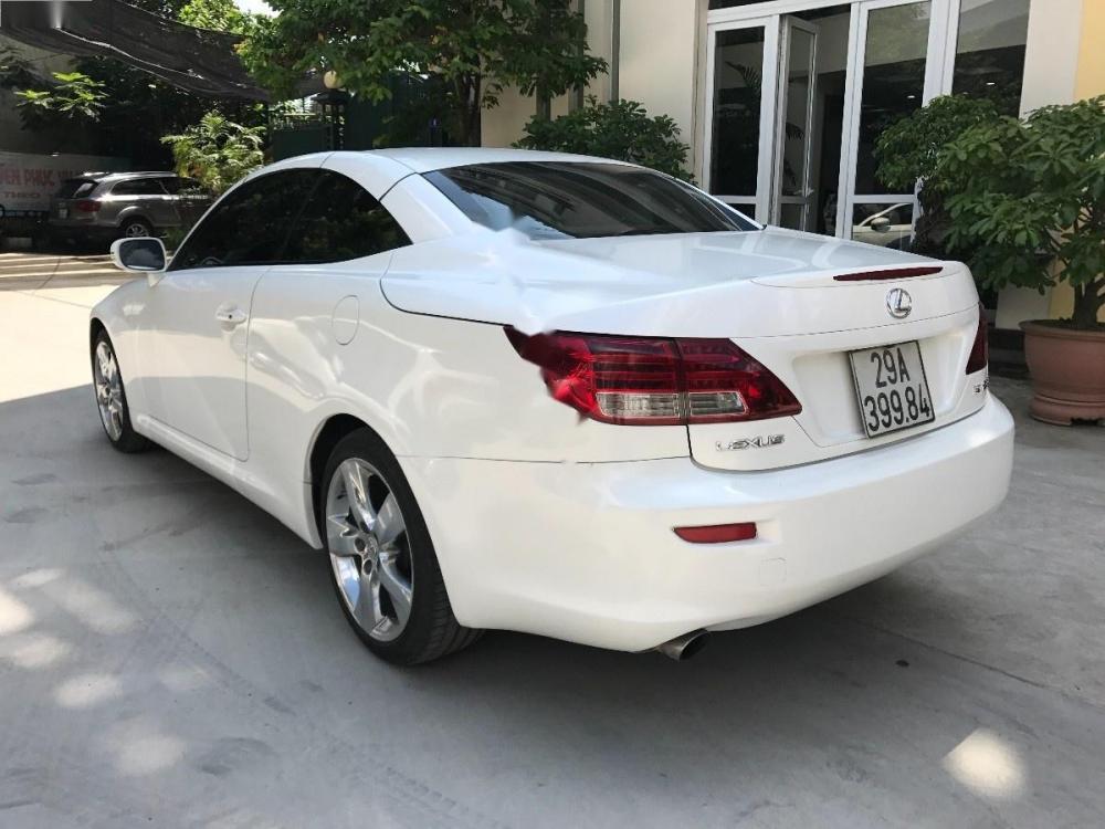 Lexus IS 250C 2009 - Cần bán Lexus IS 250C sản xuất 2009, màu trắng, xe nhập