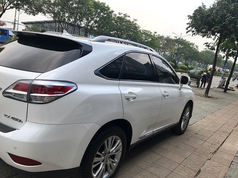 Lexus RX450 2012 - Bán xe Lexus RX450 đời 2012, màu trắng, nhập khẩu