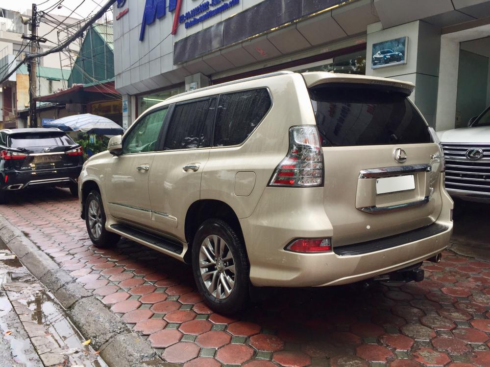 Lexus GX 460 Luxury 2015 - Bán Lexus GX 460 Luxury nhập Mỹ, màu vàng, xe đã qua sử dụng, biển Hà Nội