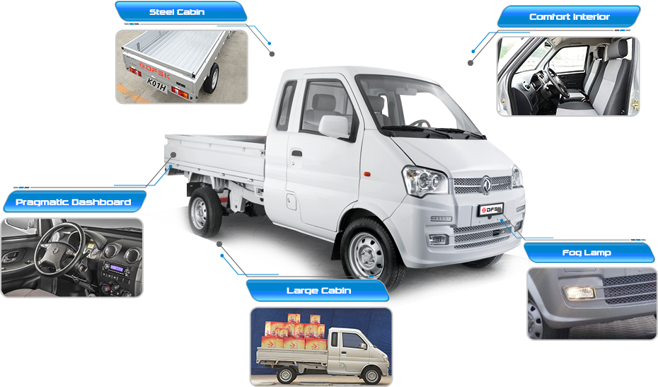 Xe tải 500kg - dưới 1 tấn 2017 - Xe tải nhỏ Thái Lan nhập khẩu nguyên chiếc