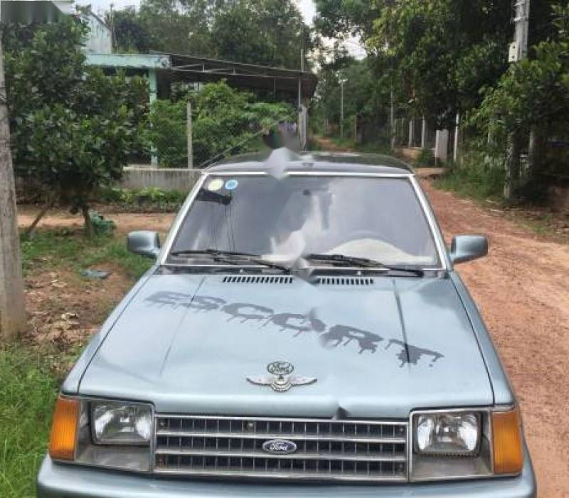 Ford Escort   1991 - Bán gấp Ford Escort năm 1991, màu xanh lam, nhập khẩu, giá 64tr