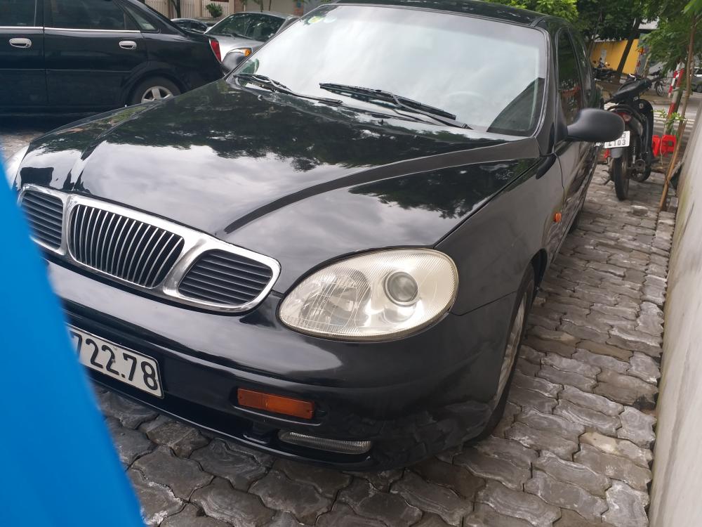 Daewoo Leganza 2001 - Xe Daewoo Leganza đời 2001, màu đen, xe nhập