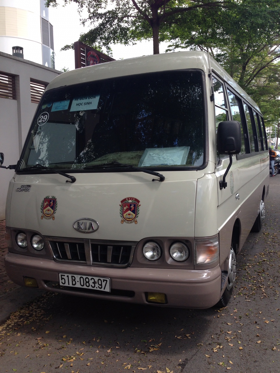 Kia Combi 2003 - Thanh lý xe Kia Combi 2003 chạy đưa đón HS 