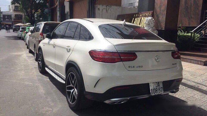 Mercedes-Benz GLK Class GLE450 2016 - Cần bán Mercedes GLE450 đời 2016, màu trắng