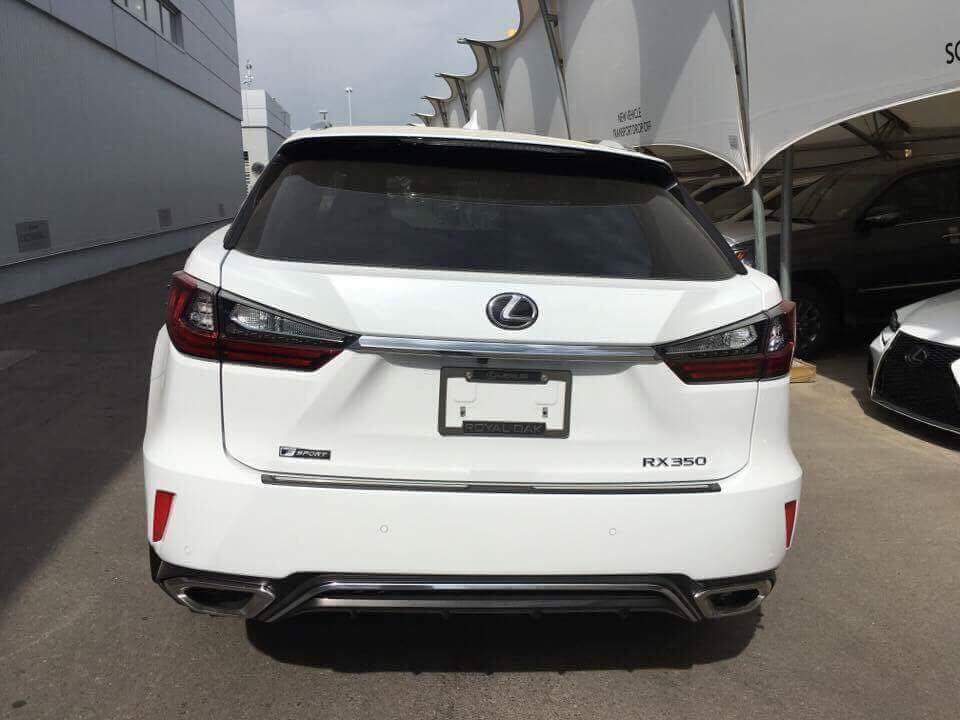 Lexus RX 350 F-Sport 2018 - Bán ô tô Lexus RX 350 F-Sport sản xuất 2018. Màu trắng, nhập khẩu Mỹ, full kịch đồ