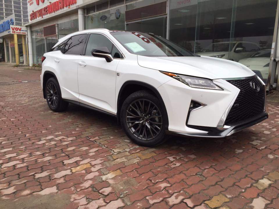 Lexus RX 350 F-Sport 2018 - Bán ô tô Lexus RX 350 F-Sport sản xuất 2018. Màu trắng, nhập khẩu Mỹ, full kịch đồ