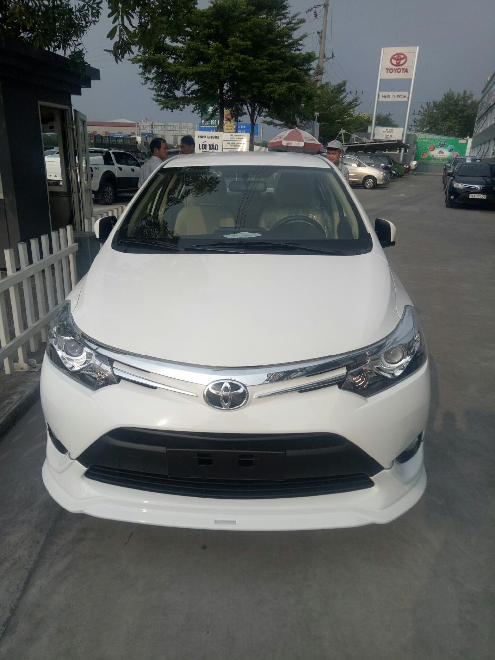 Toyota Vios TRD 2018 - Cần bán Toyota Vios TRD năm 2018, màu trắng