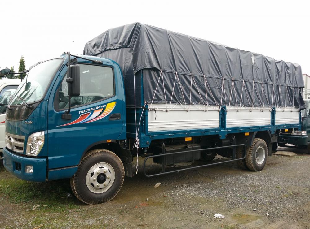 Thaco OLLIN 2017 - Bán xe tải Olin 700B thùng bạt - liên hệ Mr Tiến 0989125307