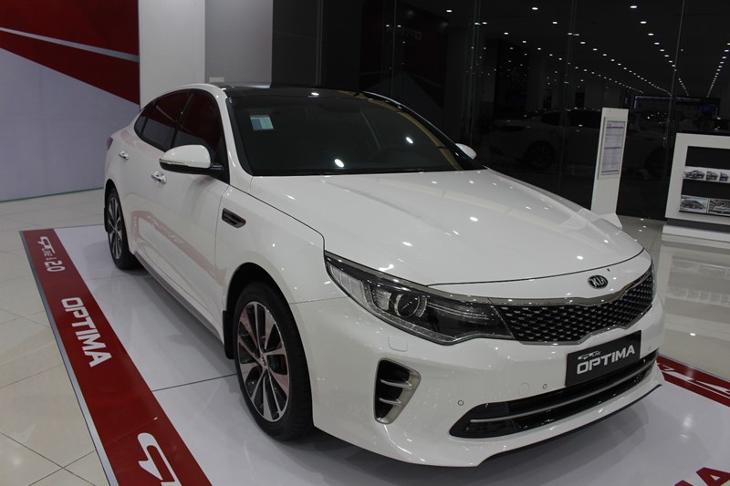 Kia Optima 2017 - Bán Kia Optima đời 2017, màu trắng, nhập khẩu  