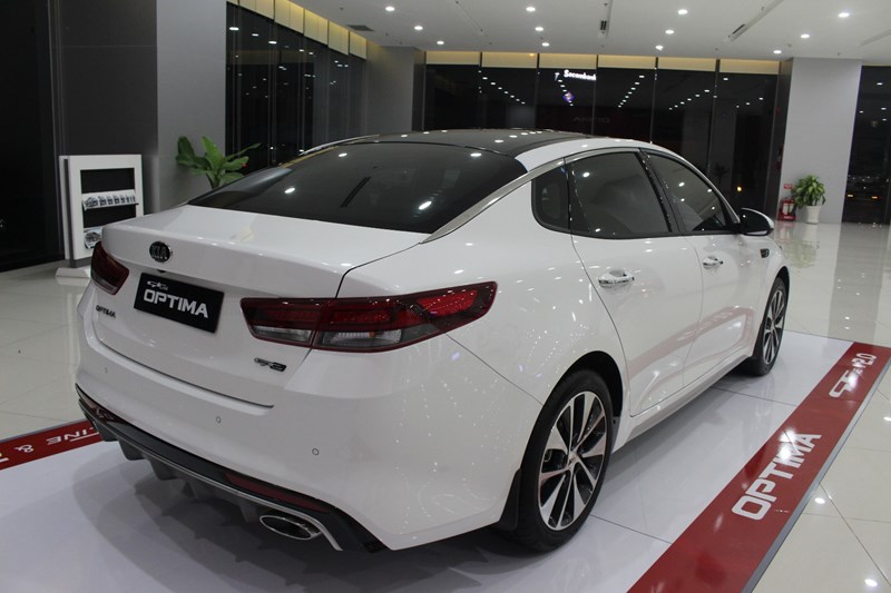 Kia Optima 2017 - Bán Kia Optima đời 2017, màu trắng, nhập khẩu  