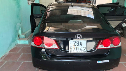 Honda Civic  2.0 AT  2008 - Cần bán Honda Civic 2.0 AT 2008, màu đen, giá 380tr