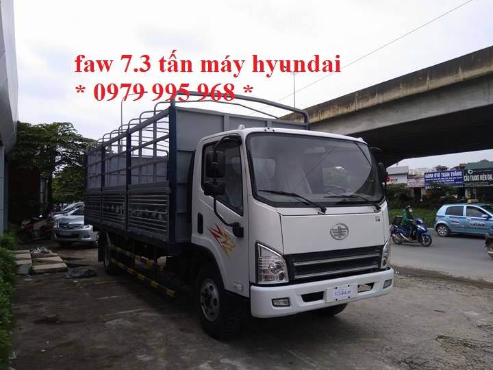 Howo La Dalat 2017 - Faw 7,3 tấn động cơ Hyundai, cabin Isuzu. Hotline 0979 995 968