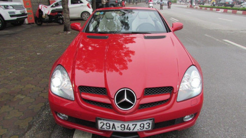 Mercedes-Benz SLK class SLK200 2010 - Bán Mercedes SLK200 đời 2010, màu đỏ, xe nhập, giá chỉ 980 triệu