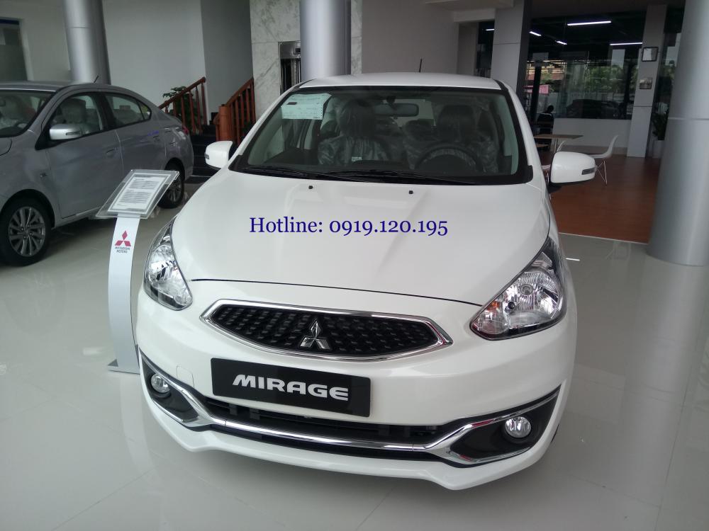 Mitsubishi Mirage AT 2017 - Mitsubishi Mirage 2017, số tự động, hỗ trợ 50 triệu đồng, trả góp 80%, lãi suất thấp