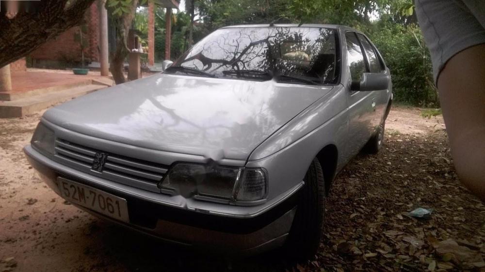 Peugeot 405 1990 - Cần bán xe Peugeot 405 đời 1990, màu bạc, xe nhập, 55tr