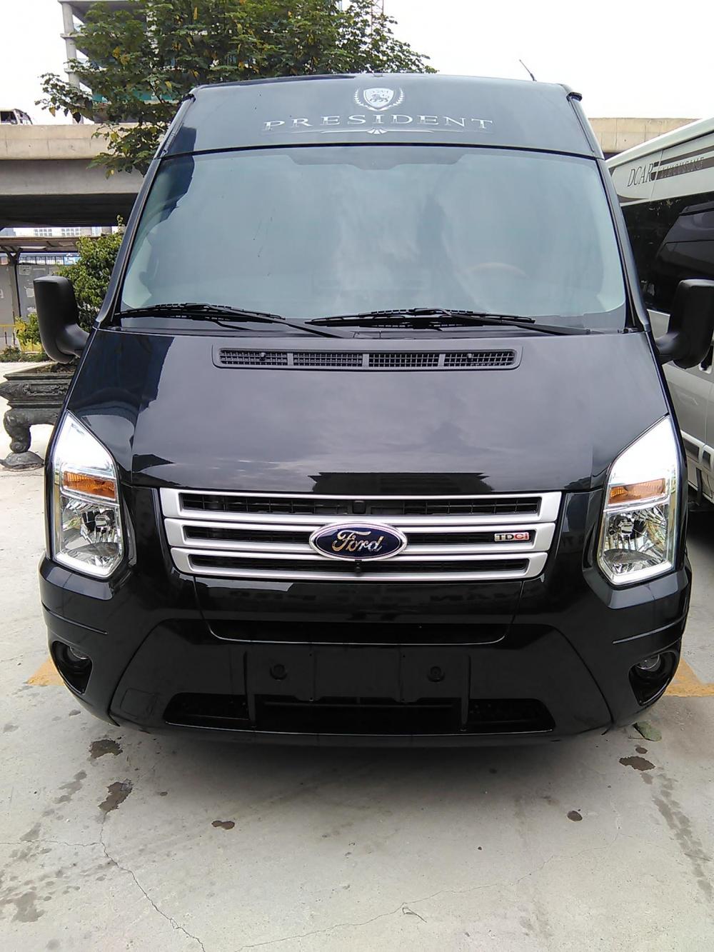 Ford Transit 2.4 2017 - Bán Ford Transit Limousine, 10 chỗ, bản trung cấp, vay trả góp chỉ 150 triệu, giao xe trong 30 ngày - 0938 055 993