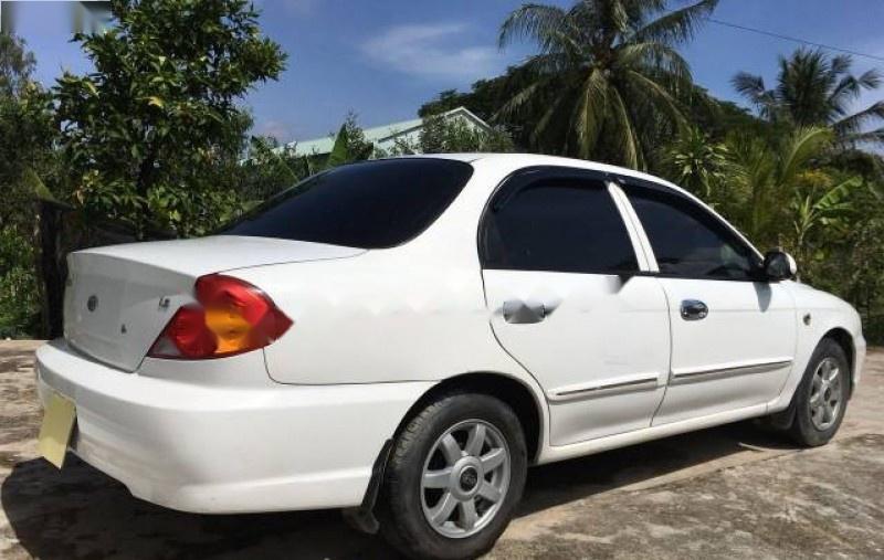 Kia Spectra 1.6 MT 2004 - Bán xe Kia Spectra 1.6 MT đời 2004, màu trắng chính chủ