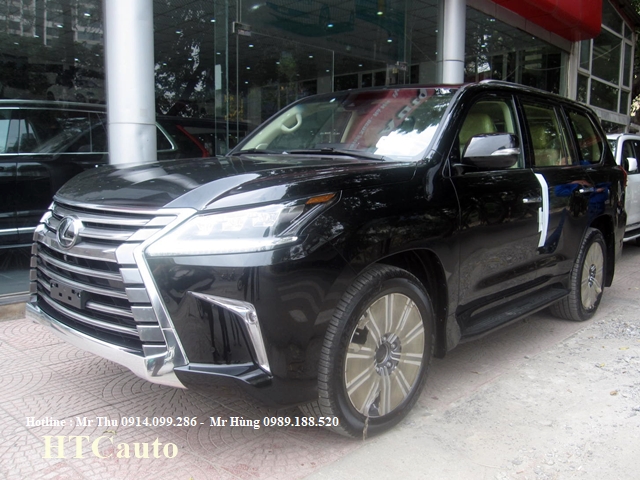 Lexus LX 570 2017 - Bán Lexus LX 570 đời 2017, màu đen, xe mới