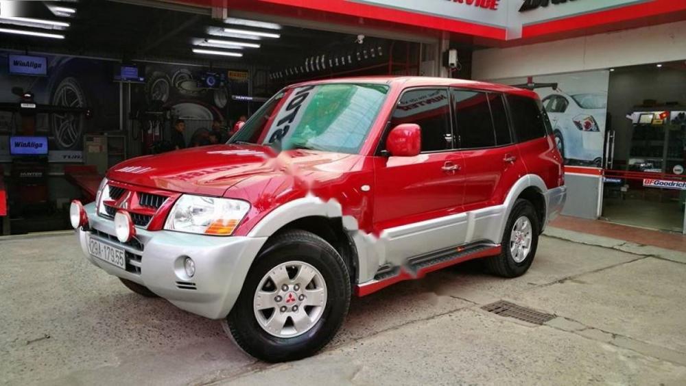 Mitsubishi Montero 3.2 DI-D 2004 - Bán Mitsubishi Montero 3.2 DI-D đời 2004, màu đỏ, nhập khẩu nguyên chiếc chính chủ