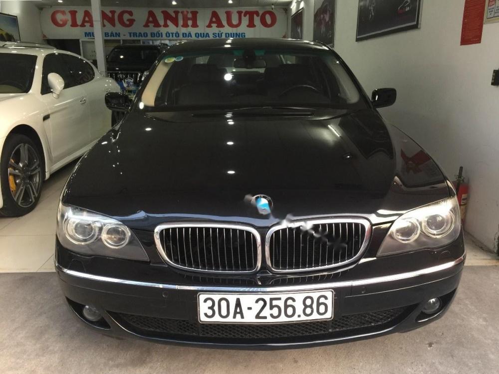 BMW 7 Series 750Li 2005 - Cần bán xe BMW 7 Series 750Li đời 2005, màu đen, xe nhập, giá 680tr