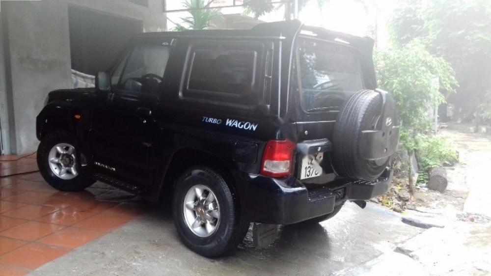 Hyundai Galloper 2.5 MT 2003 - Bán Hyundai Galloper 2.5 MT đời 2003, màu đen, nhập khẩu