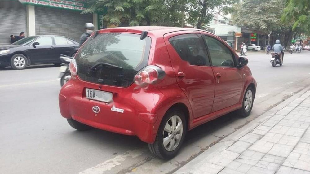 Toyota Aygo 1.0 AT 2011 - Cần bán Toyota Aygo 1.0 AT đời 2011, màu đỏ, nhập khẩu nguyên chiếc số tự động, giá chỉ 330 triệu