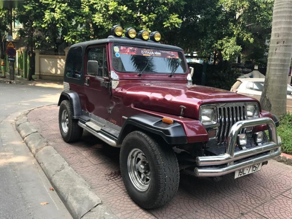 Jeep Liberty 1990 - Bán Jeep Liberty đời 1990, màu đỏ, nhập khẩu nguyên chiếc chính chủ