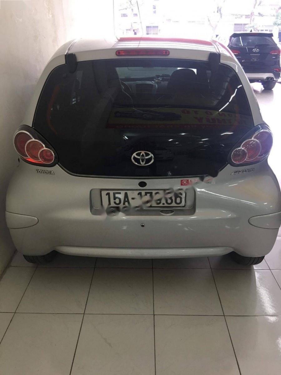 Toyota Aygo 1.0 AT 2012 - Cần bán Toyota Aygo 1.0 AT đời 2012, màu bạc, xe nhập số tự động