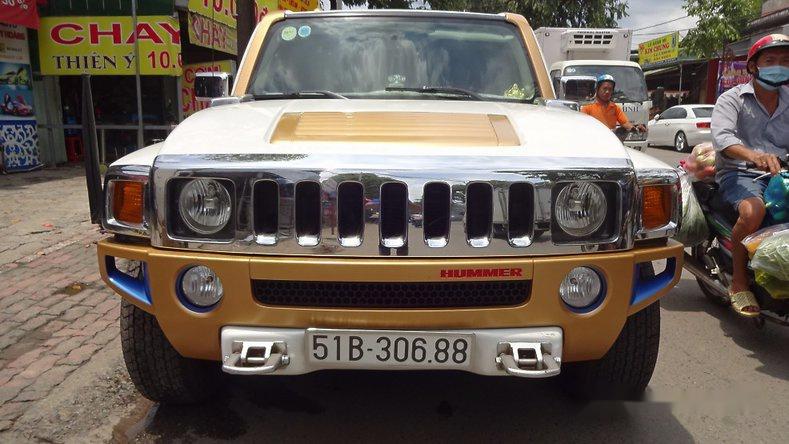 Hummer H3 Limousine AT 2009 - Bán Hummer H3 Limousine AT đời 2009, màu trắng