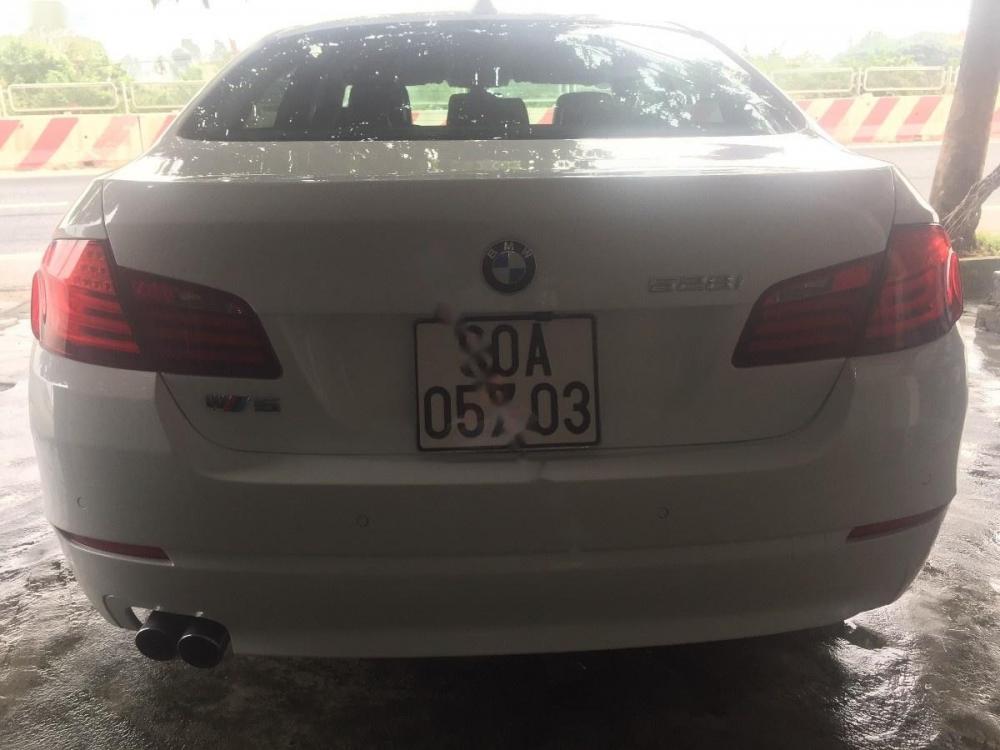 BMW 5 Series 523i 2011 - Cần bán xe BMW 5 Series 523i đời 2011, màu trắng, nhập khẩu