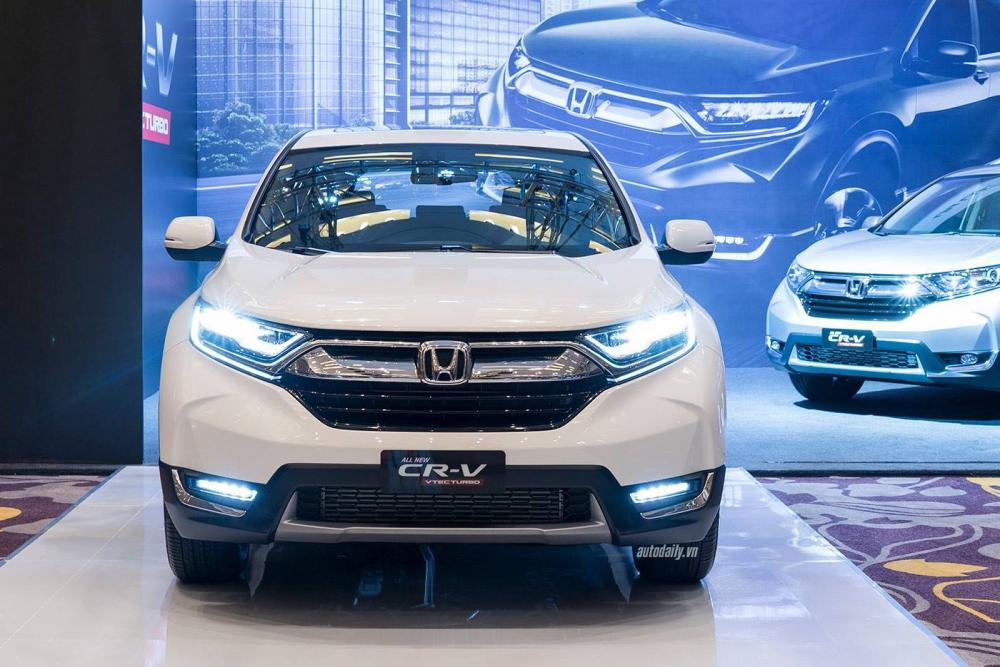 Honda CR V 2017 - Cần bán Honda CR V đời 2018, màu trắng, nhập khẩu nguyên chiếc, giá tốt