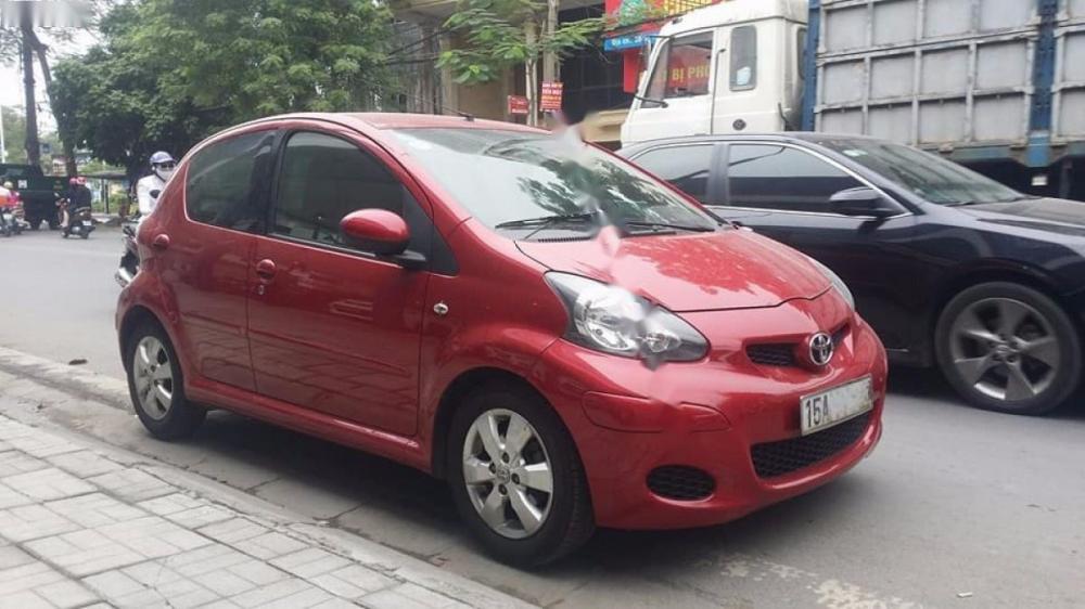 Toyota Aygo 1.0AT 2010 - Bán xe Toyota Aygo 1.0AT 2010, màu đỏ, xe nhập số tự động, 310 triệu