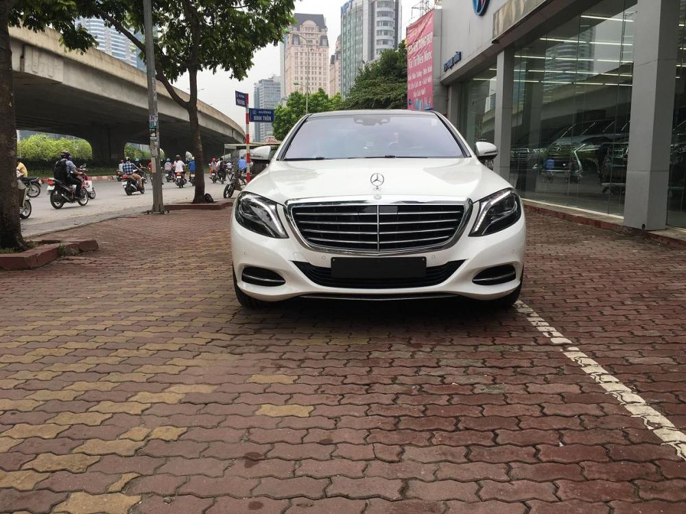 Mercedes-Benz S class S500L 2016 - Cần bán ô tô Mercedes Benz S500L, màu trắng