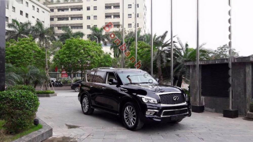 Infiniti QX80   2017 - Bán Infiniti QX80 đời 2017, màu đen, nhập khẩu