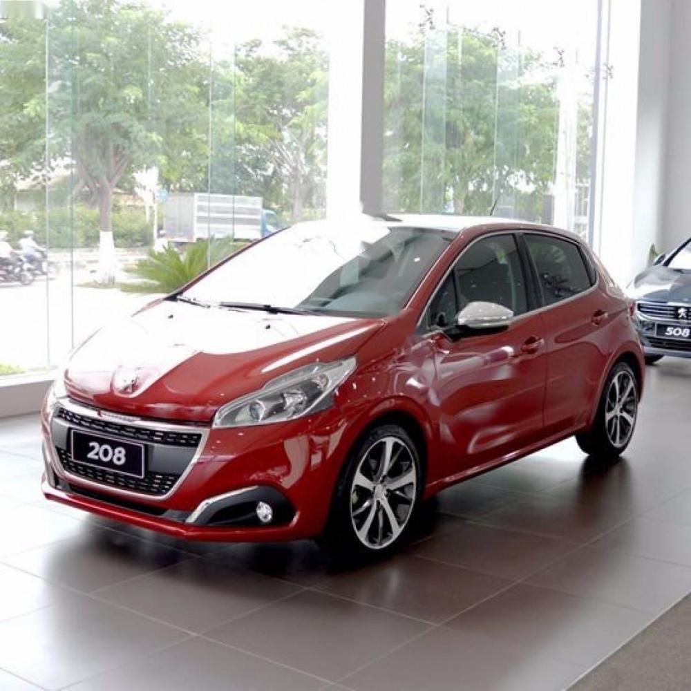 Peugeot 208 2015 - Bán xe Peugeot 208 sản xuất 2015, màu đỏ, nhập khẩu