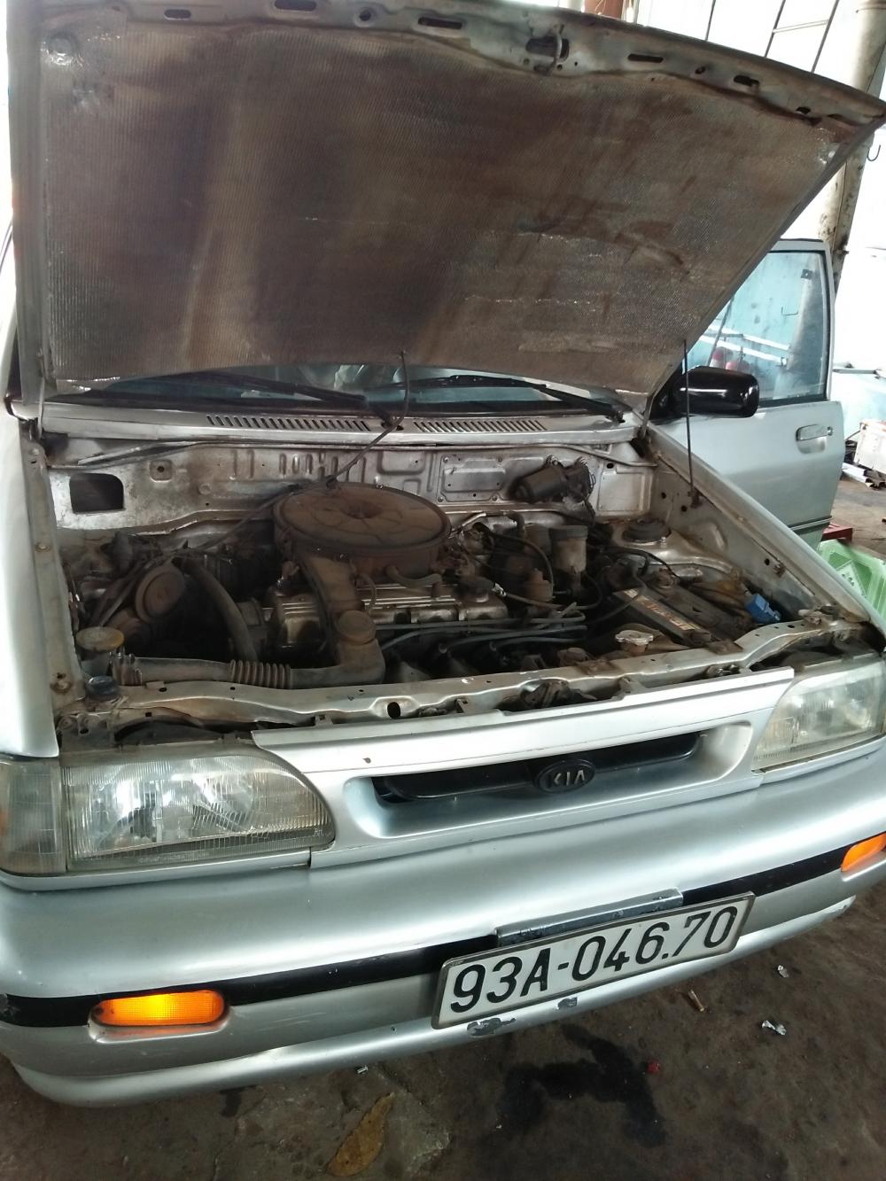 Kia Pride B 1995 - Cần bán xe Kia Pride B đời 1995, màu bạc, xe nhập, 58 triệu