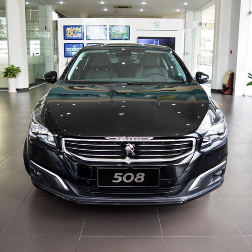 Peugeot 508 1.6AT 2015 - Cần bán xe Peugeot 508 1.6AT đời 2015, màu đen, nhập khẩu