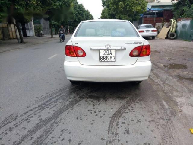 Toyota Corolla altis MT 2002 - Cần bán lại xe Toyota Corolla altis MT đời 2002, màu trắng, 185 triệu