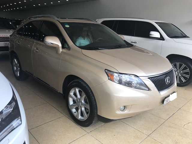 Lexus RX350 2009 - Cần bán xe Lexus RX350 2009, màu vàng, nhập khẩu