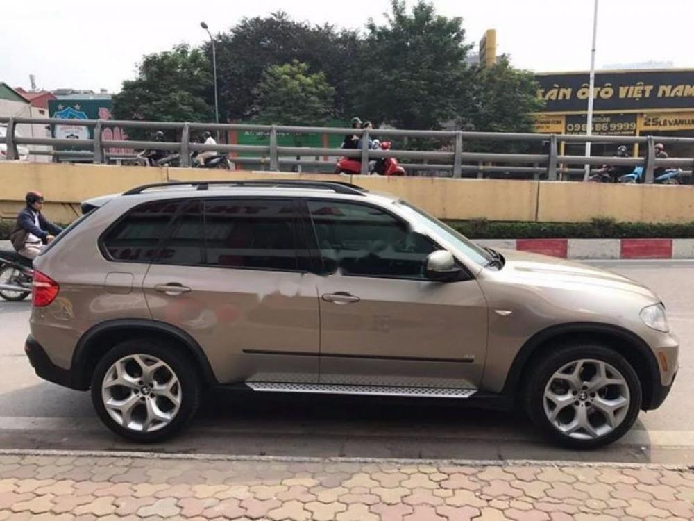 BMW X5 4.8i 2007 - Bán xe BMW X5 4.8i đời 2007, màu vàng, nhập khẩu