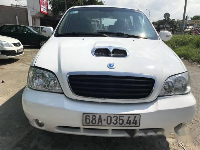 Kia Carnival   2002 - Bán xe Kia Carnival đời 2002, màu trắng, nhập khẩu nguyên chiếc  