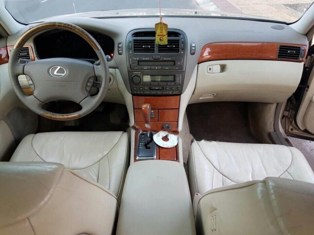 Lexus LS 430 2001 - Salon bán Lexus LS 430 đời 2001, màu vàng, nhập khẩu