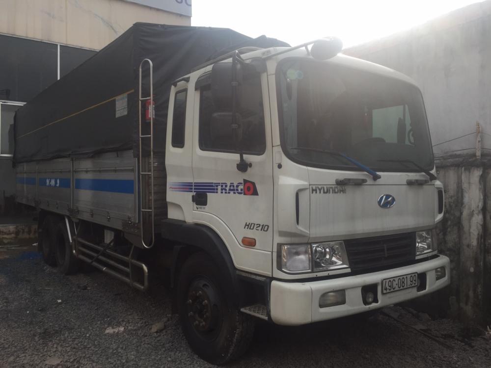 Xe tải 1000kg 2015 - Xe tải cũ Hyundai đời 2015 đóng thùng inox, bửng nhôm