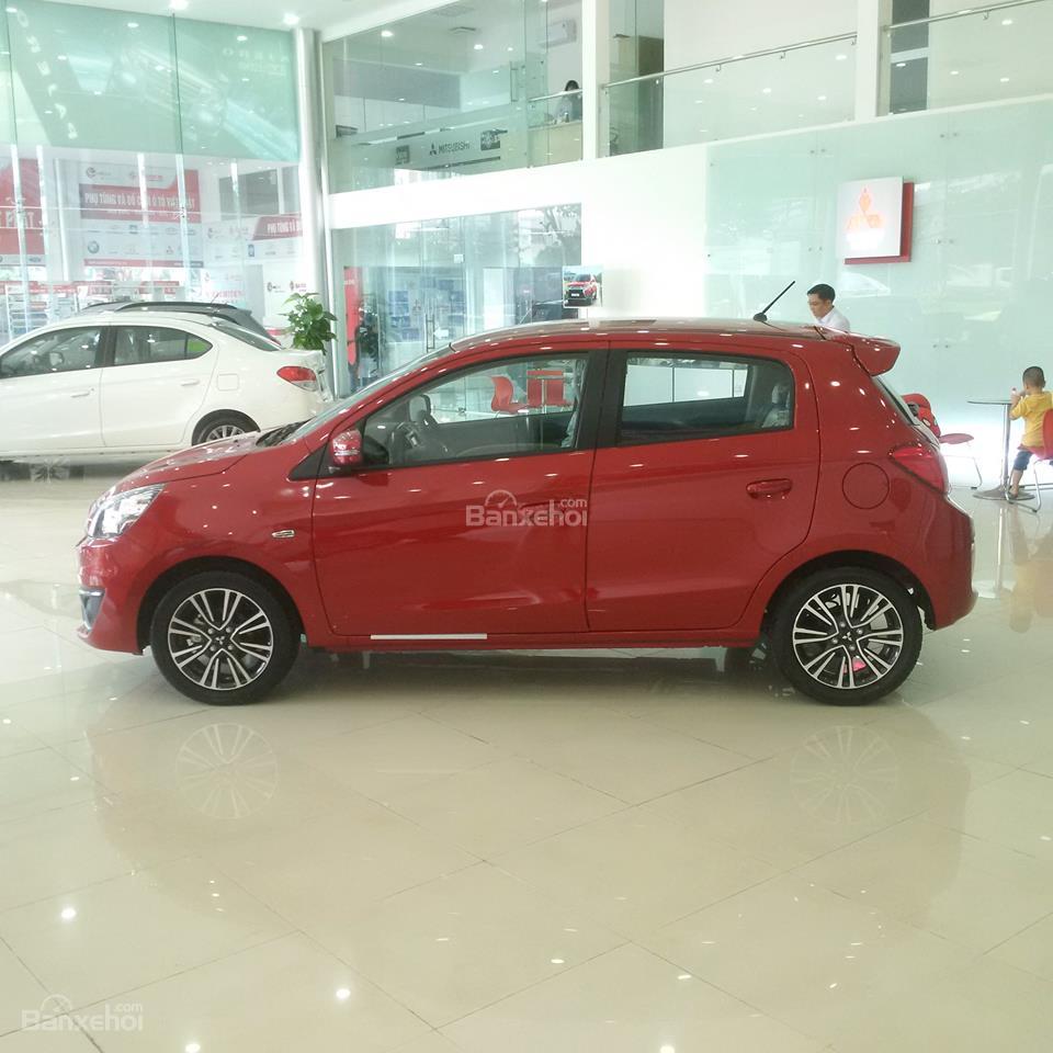 Mitsubishi Mirage 2017 - Bán Mitsubishi Mirage màu đỏ tại Quảng Bình- LH 0935445730