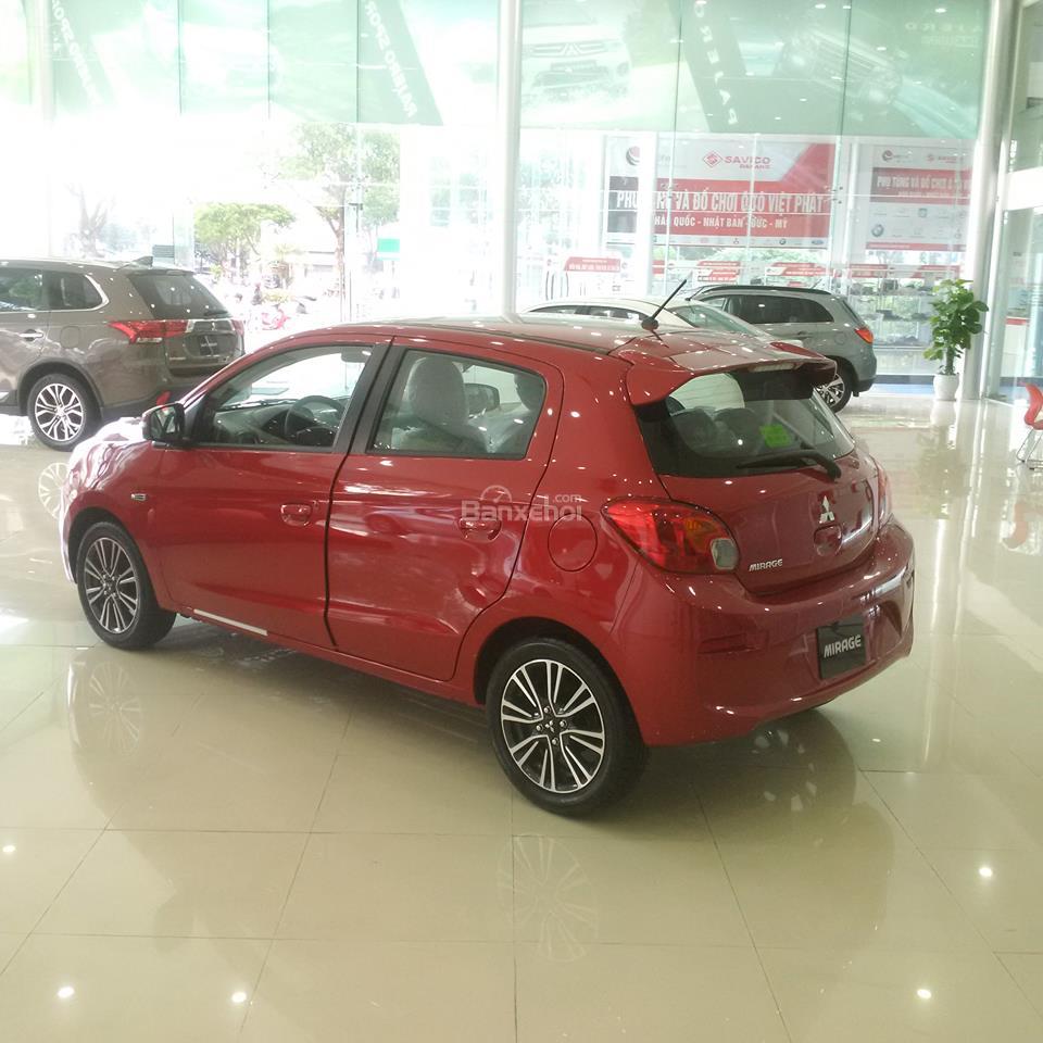 Mitsubishi Mirage 2017 - Bán Mitsubishi Mirage màu đỏ tại Quảng Bình- LH 0935445730